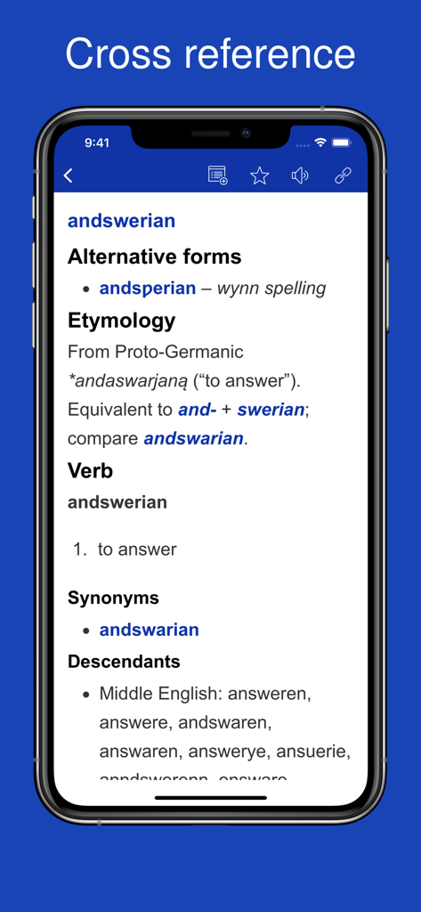 Old English Dictionary. - Reference App | MWM