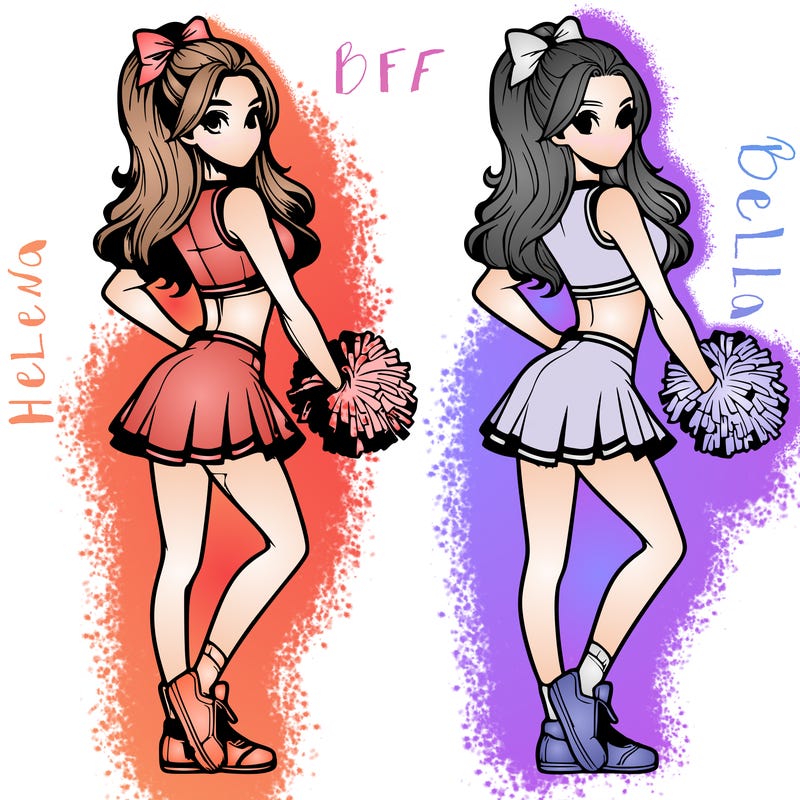 realistic cheerleader