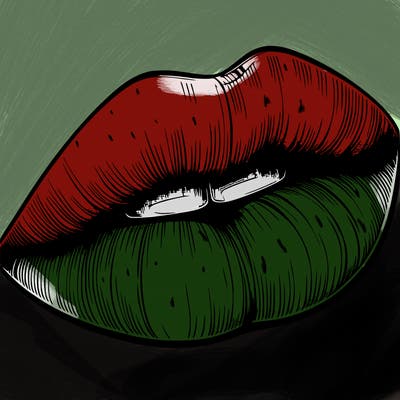 realistic lips