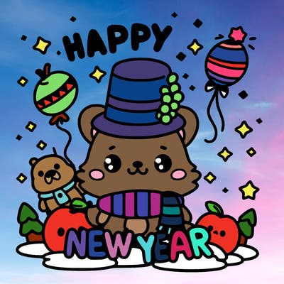 message : happy new year