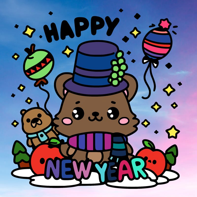 message : happy new year