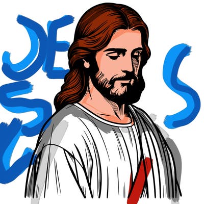 realistic jesus