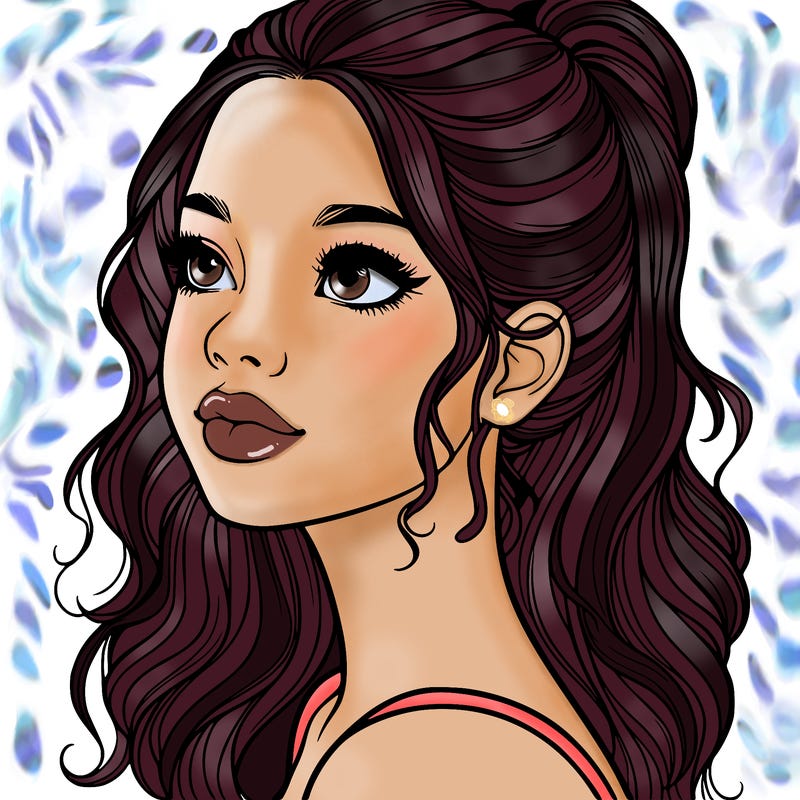 beautiful realistic girl