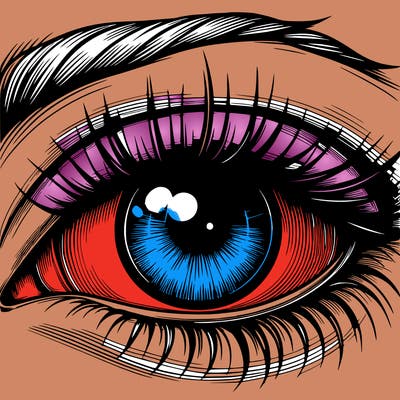 realistic eye