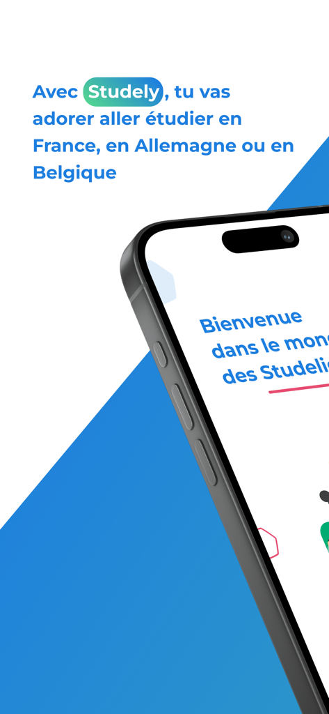 Studely app interface for international students moving to Europe