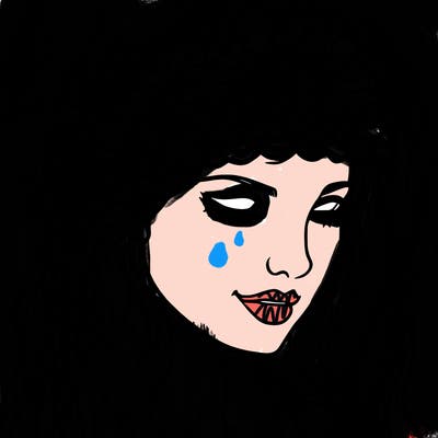 girl with flowers crown