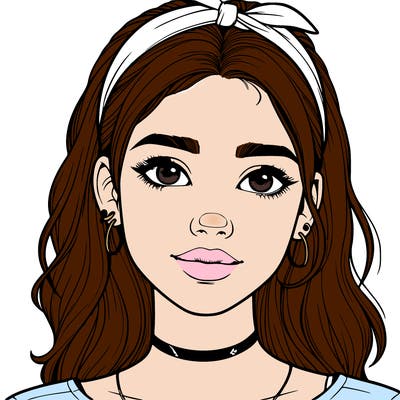 realistic teenage girl