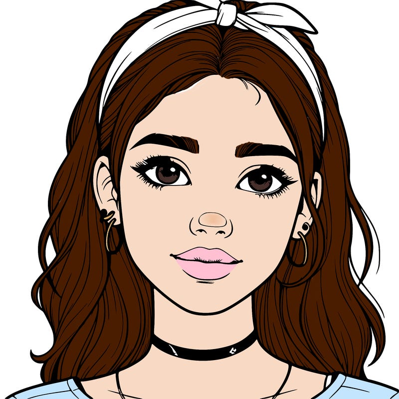 realistic teenage girl