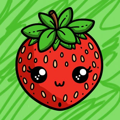 cute strawberry