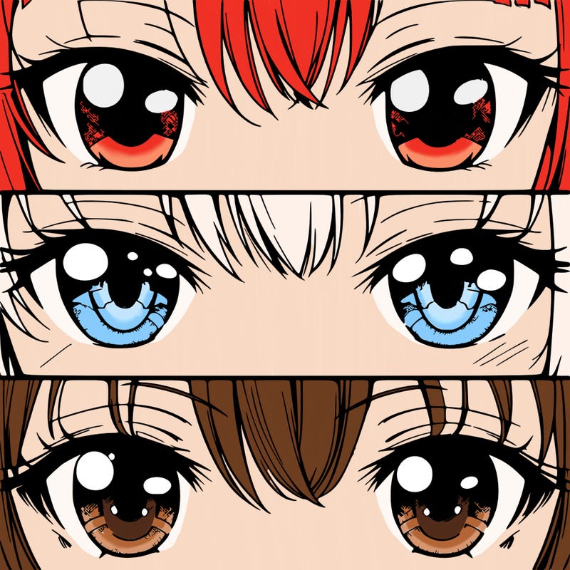 anime eyes