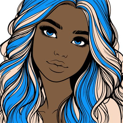 beautiful realistic girl