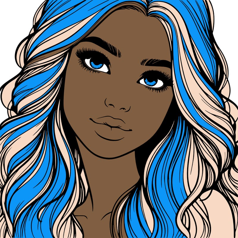 beautiful realistic girl