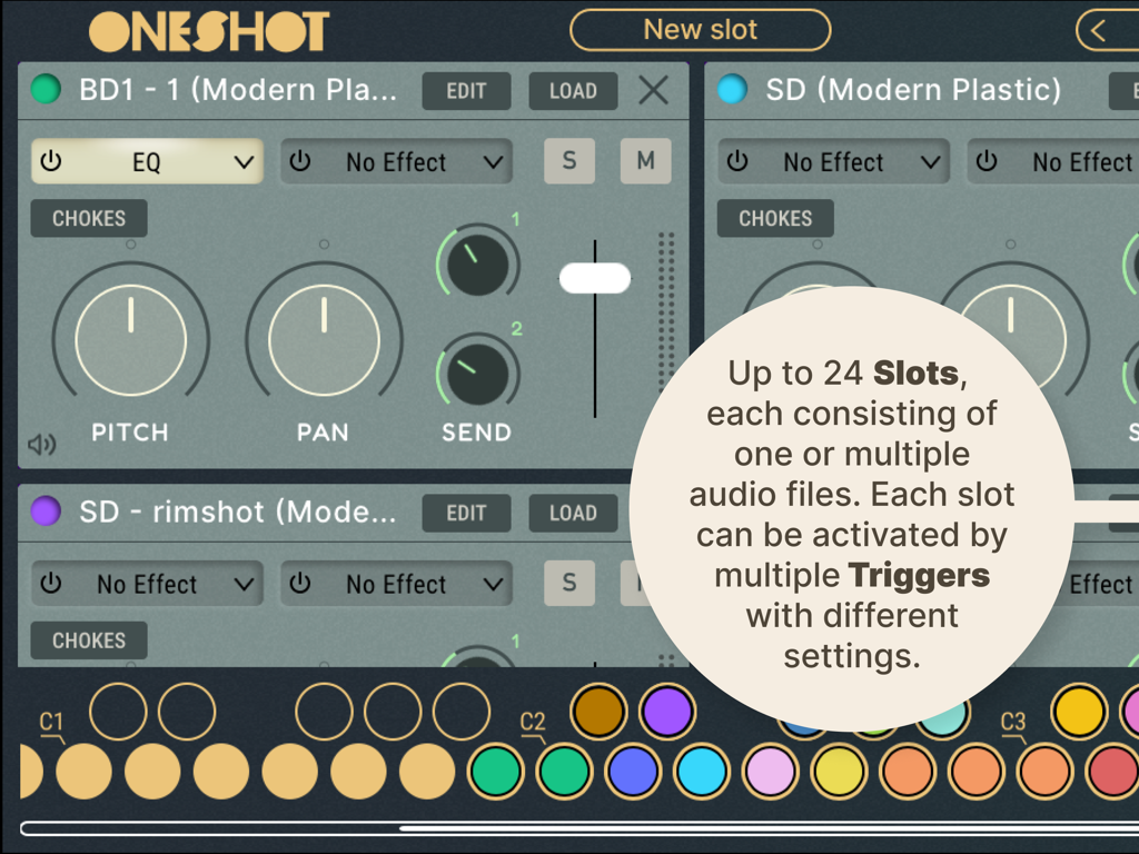 OneShot - Drum Sampler - Music App | MWM