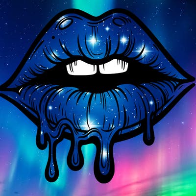 lips that look realistic and drip