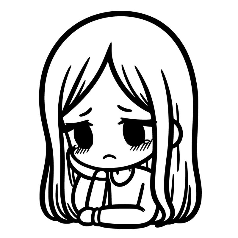 depresed girl