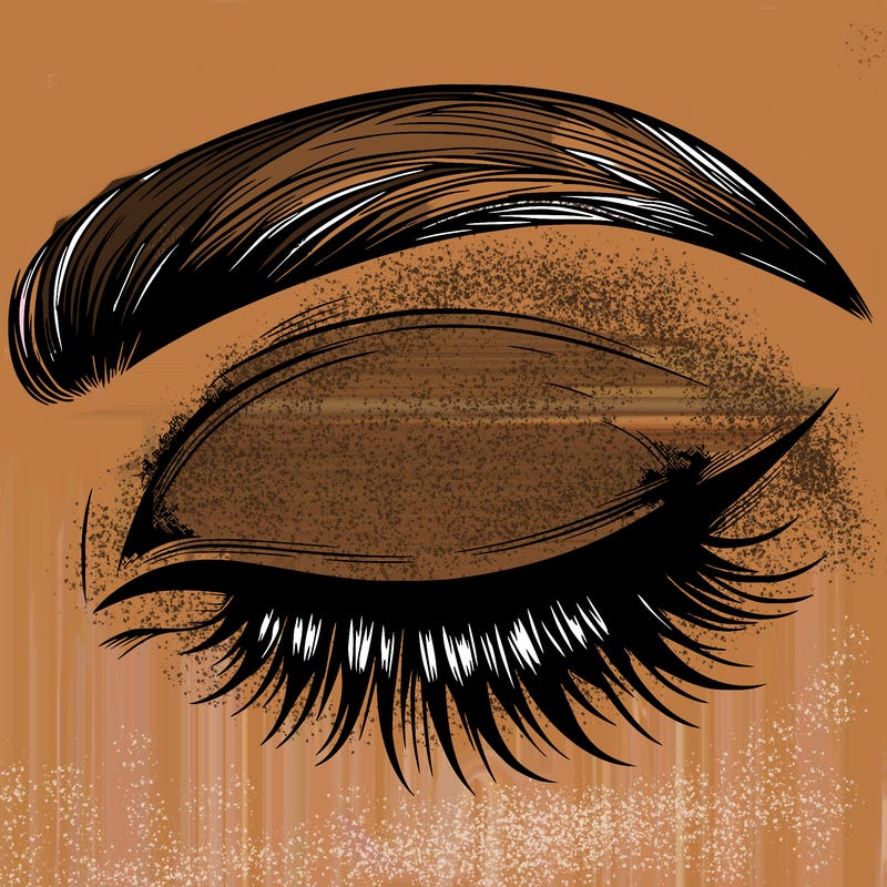 eye closed realistic