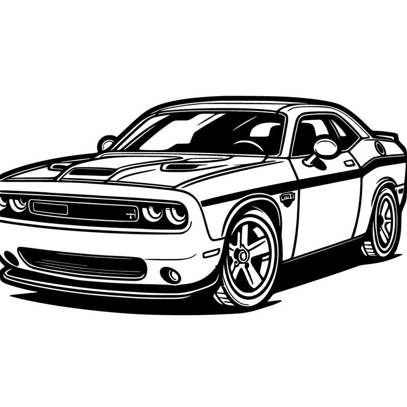 challenger car