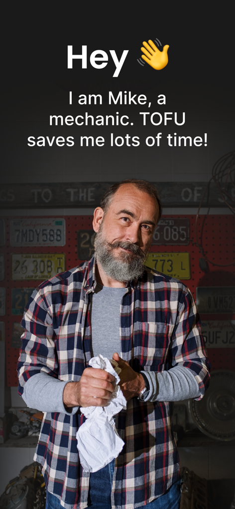 Tofu: Accounting & Bookkeeping - A mechanic named Mike sharing how the Tofu accounting app saves him time with bookkeeping