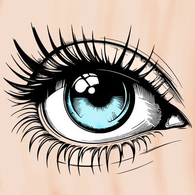 realistic eye