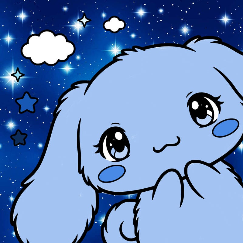 anime cinnamoroll cute fluffy