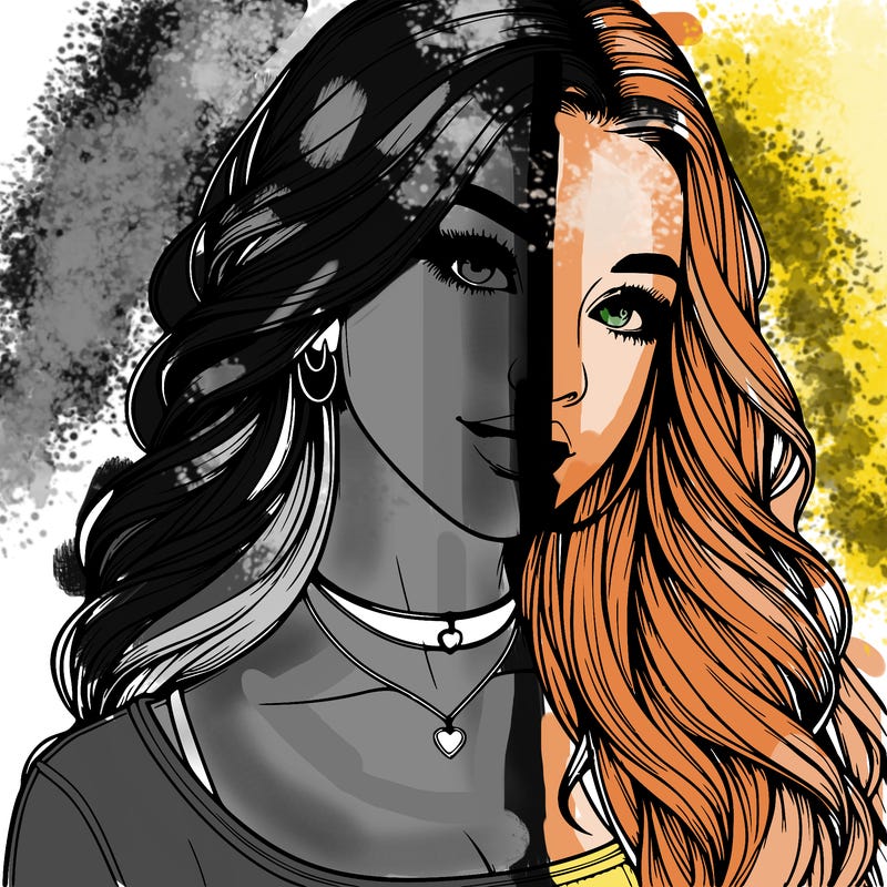 detailed realistic girl