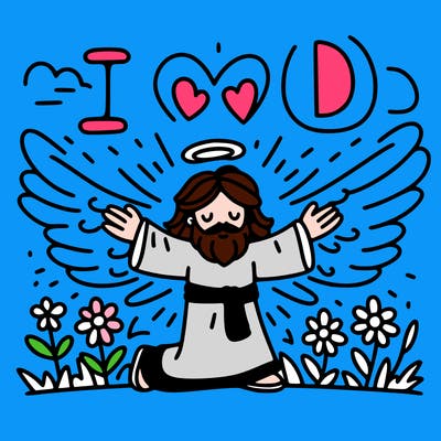 i love god