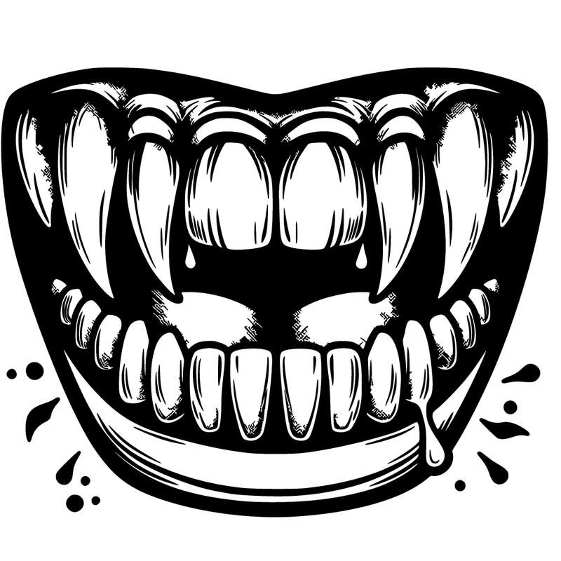 vampire teeth