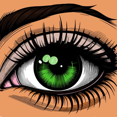 realistic eye