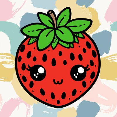 cute strawberry