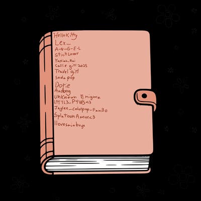 book with empty front cover