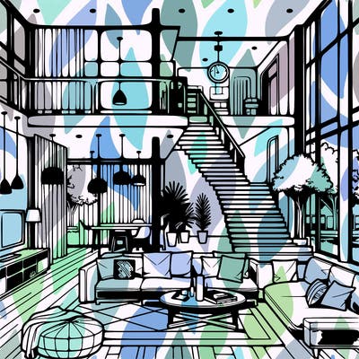 modern house interior