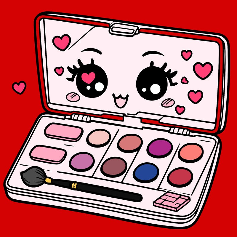 makeup pallet