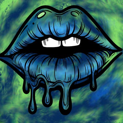 lips that look realistic and drip