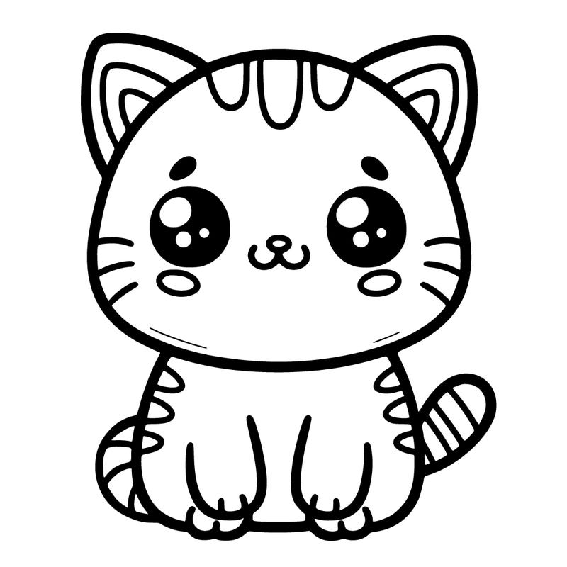 cute cartoon cat