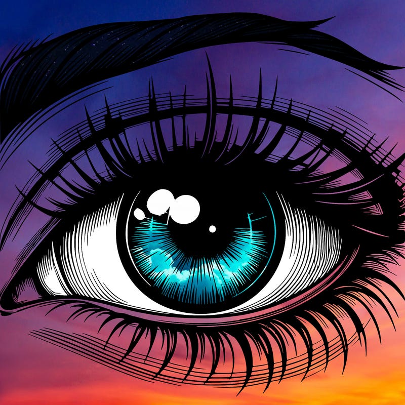 realistic eye