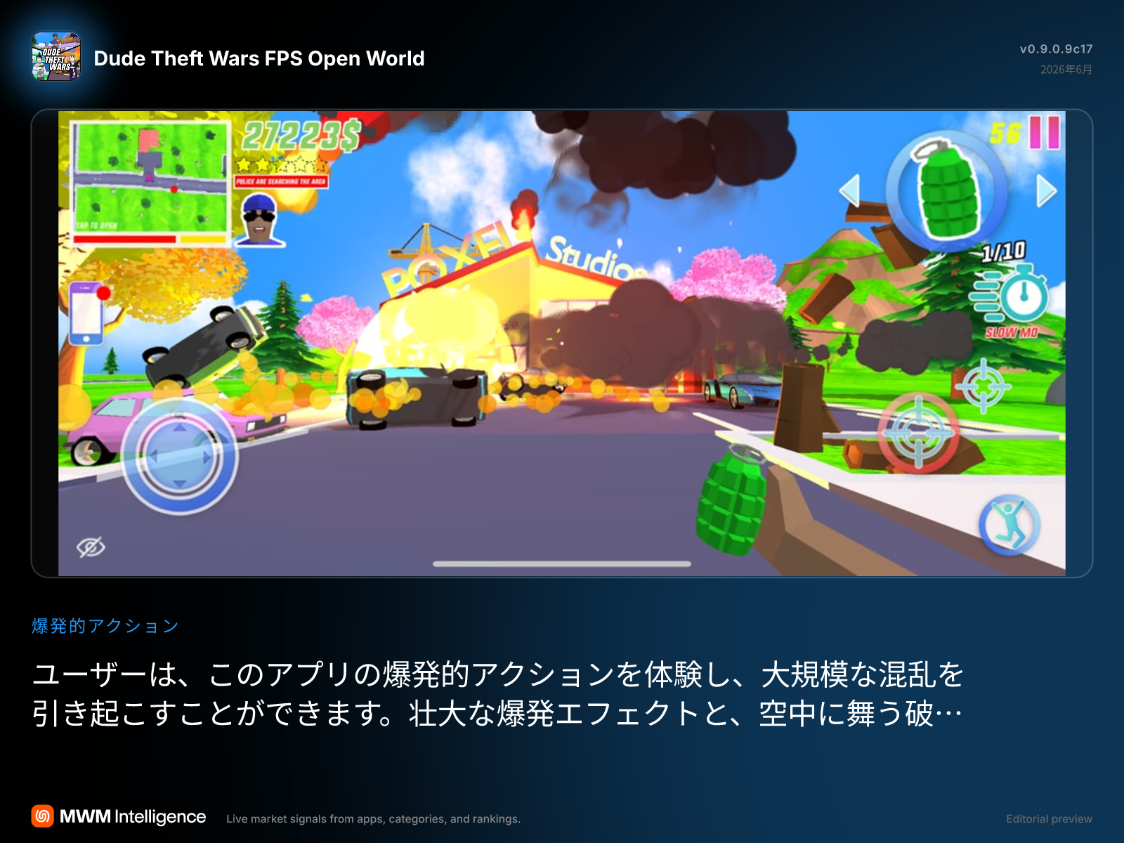 Dude Theft Wars FPS Open World - ゲームアプリ | MWM