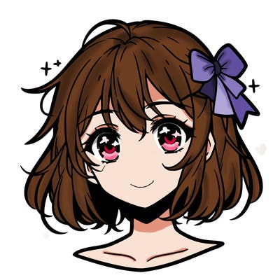 anime girl face