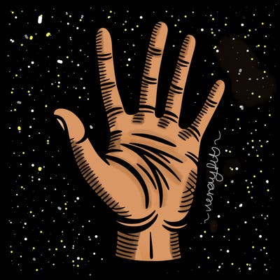 a simple hand