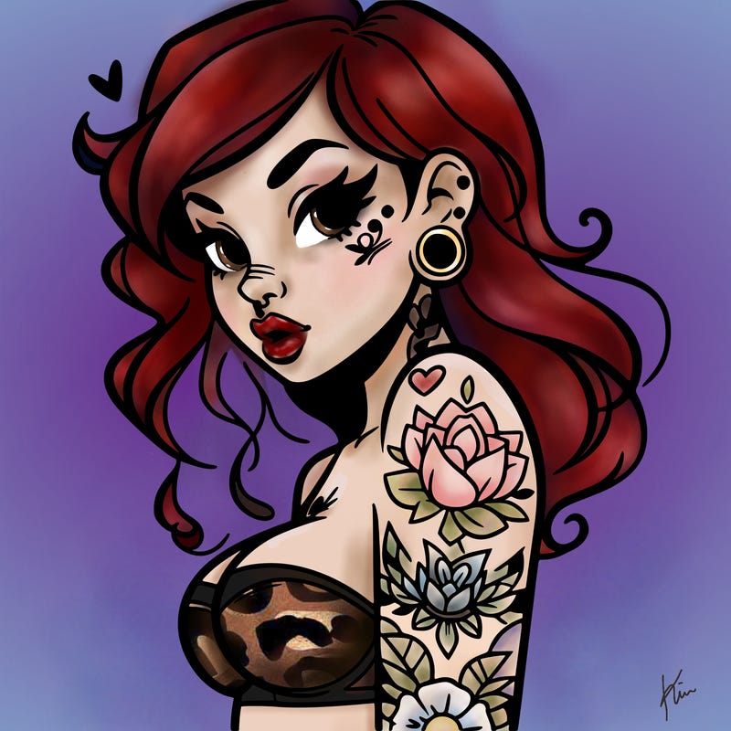 tattoo girl