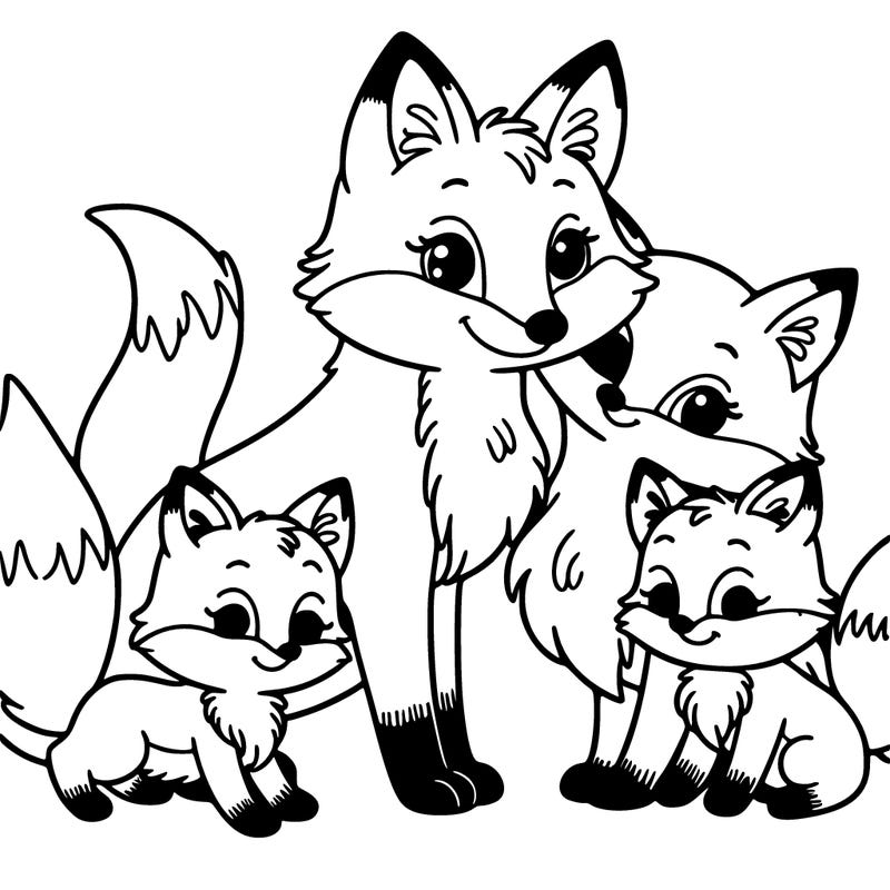 fox family