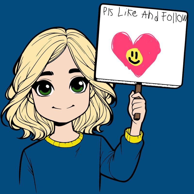 realistic girl holding up a sign