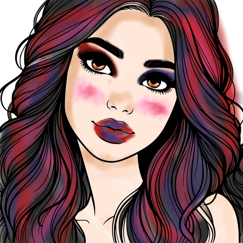 beautiful realistic girl