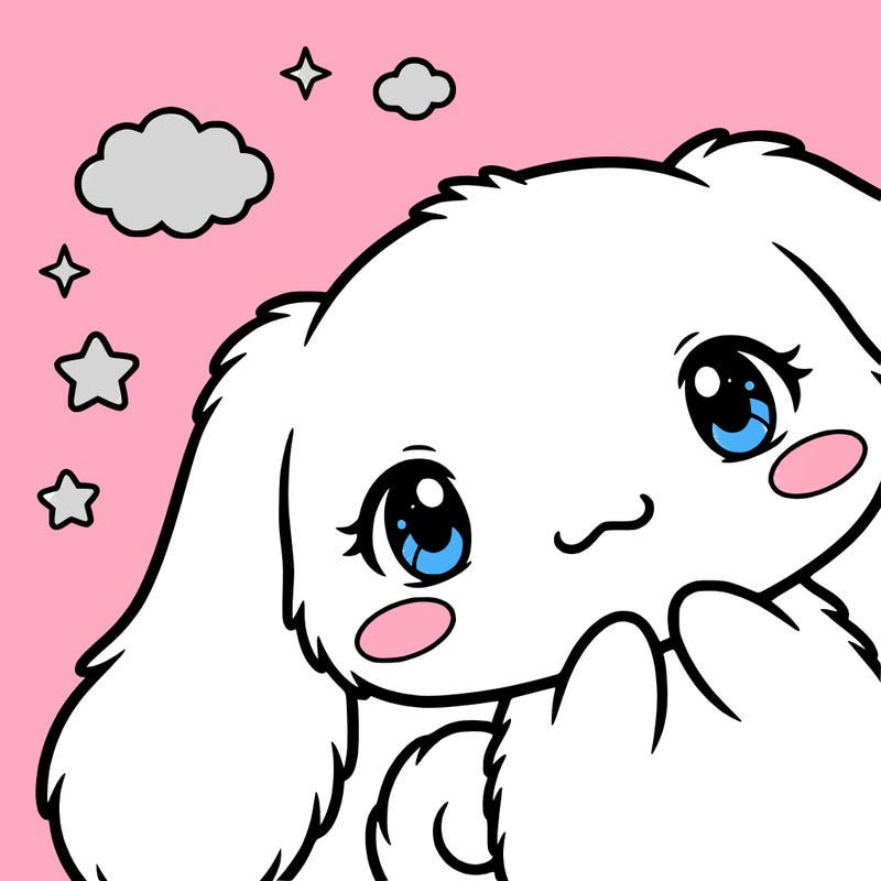 anime cinnamoroll cute fluffy