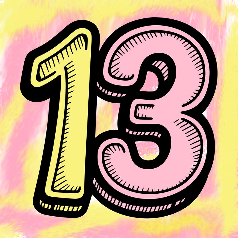 13