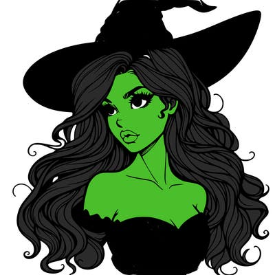 realistic witch