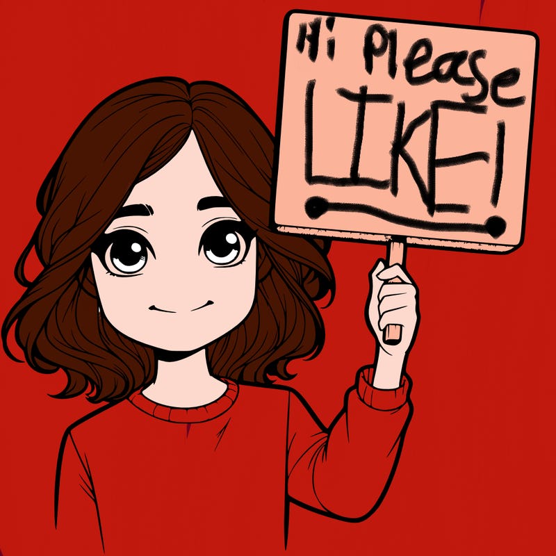 realistic girl holding up a sign