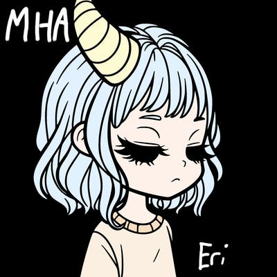 girl with horns