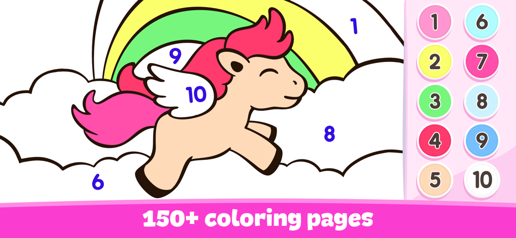 Color by Number: Kids' Games - Education App | MWM