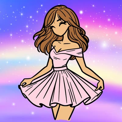 woman in skirt