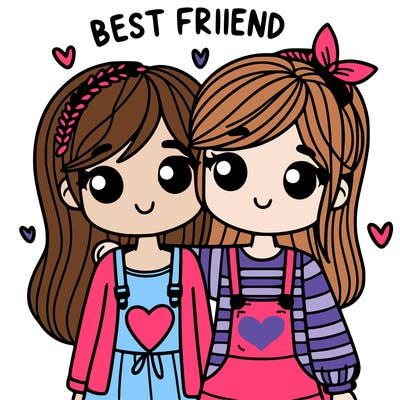best friend girl